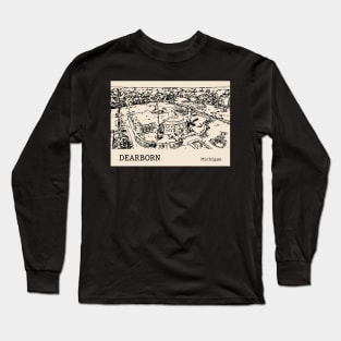 Dearborn Michigan Long Sleeve T-Shirt